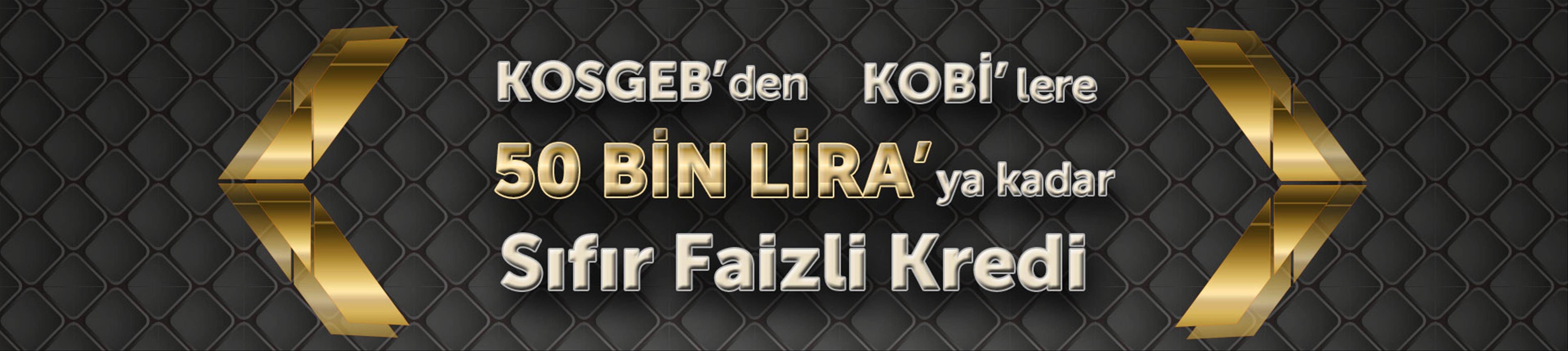 KOSGEB'ten KOBİ'lere 50 BİN LİRA'ya Kadar Faizsiz Kredi (2017)