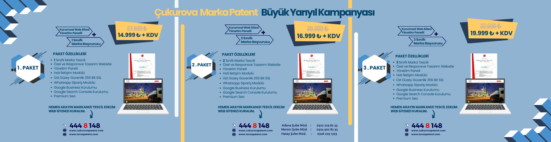 Çukurova Marka Patent Büyük Yarıyıl Kampanyası